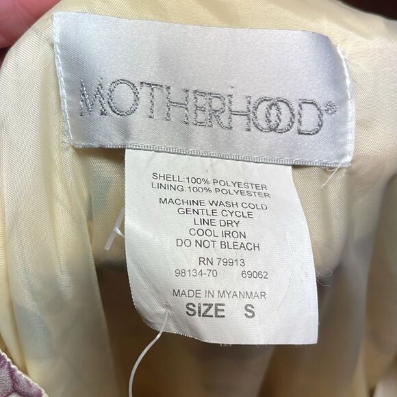 Motherhood Vintage Maxi Dress, Yellow Floral, Small - Picture 6 of 9